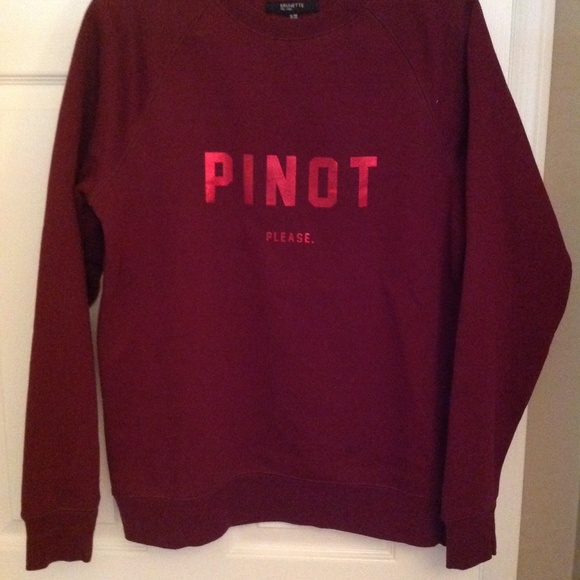 1 LEFT! NWT - BRUNETTE THE LABEL - PINOT PLEASE - Picture 2 of 2